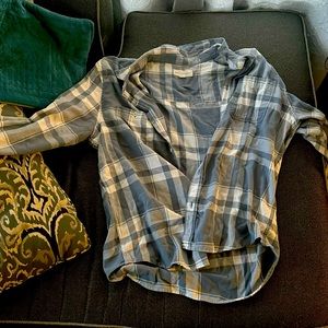 Light blue Aeropostale flannel men’s